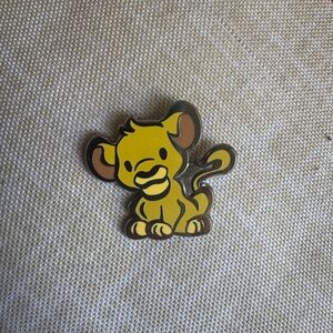 Disney Parks Enamel Trading Pin - Cuties Simba